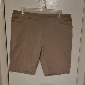George Women's Khaki Bermuda Shorts